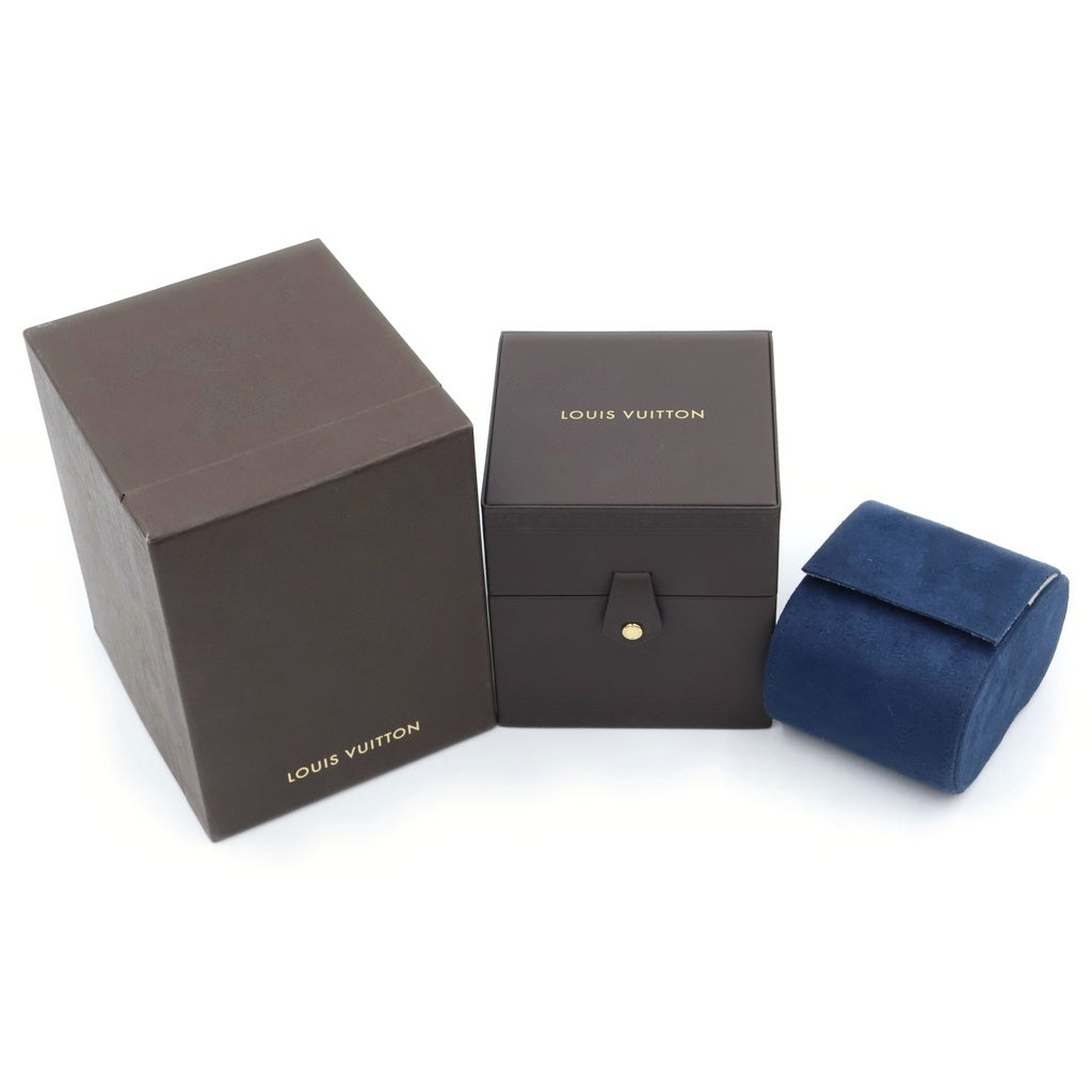 LOUIS VUITTON(ルイヴィトン) フィフティ・ファイブ GMT アントラシット グレー文字盤 SS/AT ステンレス オートマ 自動巻き 腕時計 Q6D300