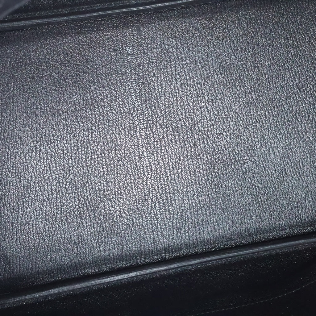 HERMES(エルメス) バーキン35 ハンドバッグ ブラックアルデンヌ ゴールド金具 □F刻印 レディース