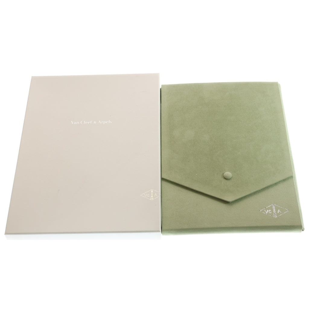 Van Cleef & Arpels(ヴァンクリーフアンドアーペル) ヴィンテージアルハンブラ オニキス 20P ネックレス ブラック×イエローゴールド K18YG レディース