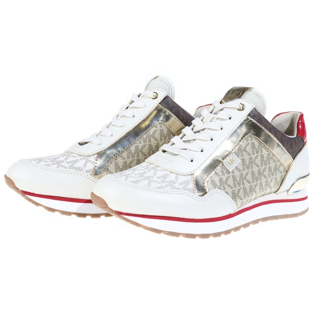 MICHAEL KORS(マイケルコース) コスモマディ シグネチャーロゴプリントローカットスニーカー マルチ US6.5/23.5cm 49S9MAFS1B レディース