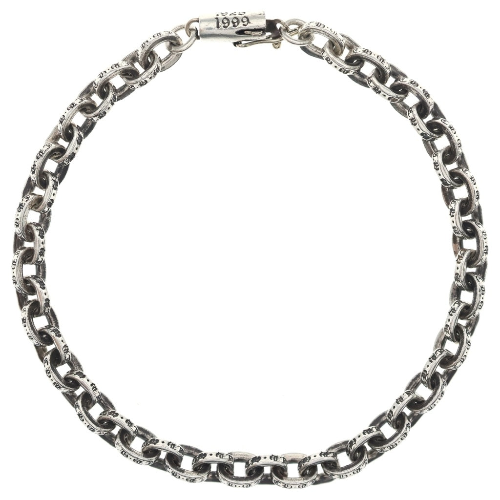 CHROME HEARTS(クロムハーツ) PAPER CHAIN ペーパーチェーン ブレスレット シルバー BCA178