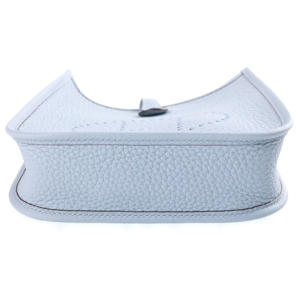 HERMES(エルメス) エヴリンTPM ショルダーバック シルバー金具 K刻印 トリヨンクレマンス ブルーラン/グリスパール レディース