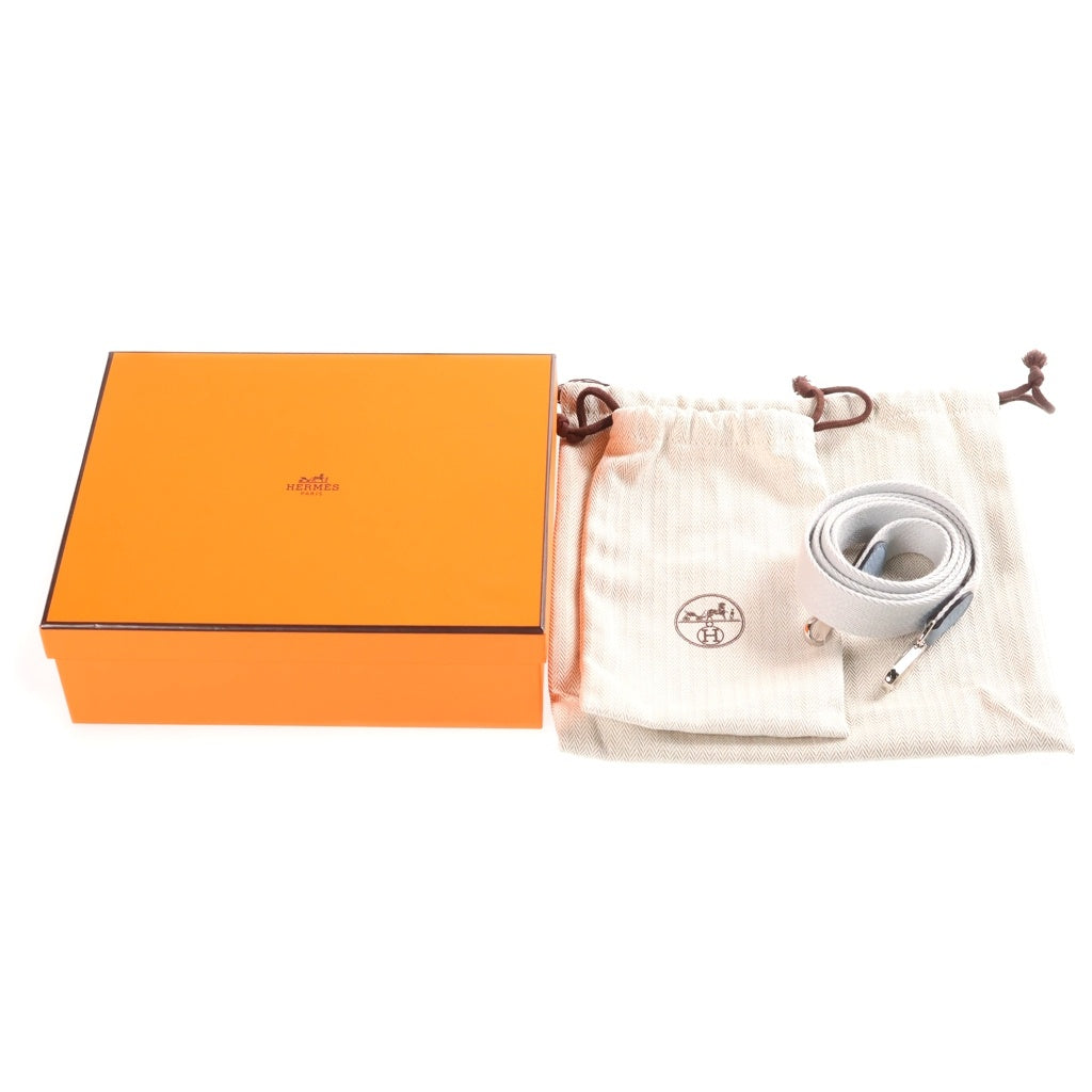 HERMES(エルメス) エヴリンTPM ショルダーバック シルバー金具 K刻印 トリヨンクレマンス ブルーラン/グリスパール レディース