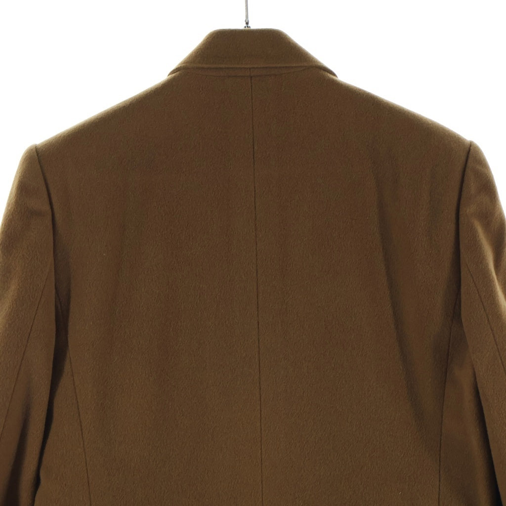 HERMES(エルメス) カシミヤ ダブルロングコート ブラウン #38 レディース