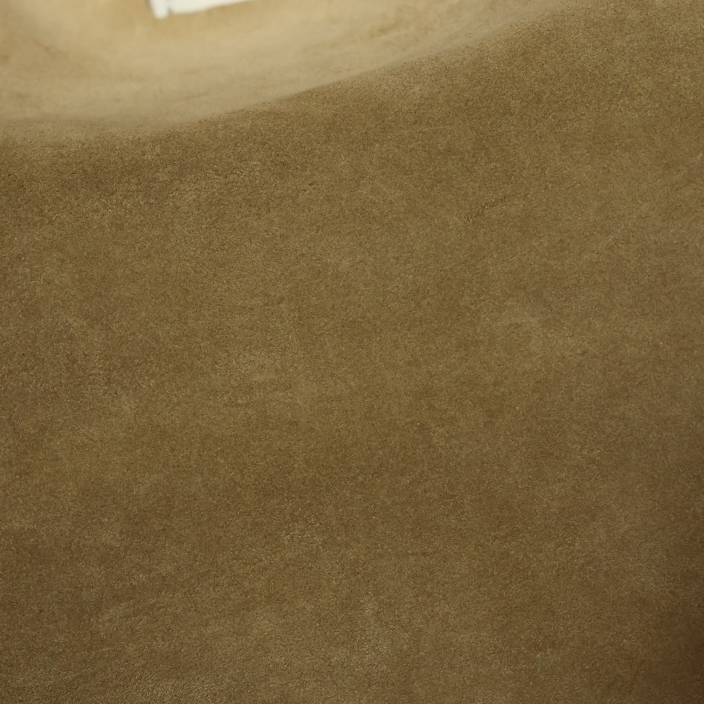 LOEWE(ロエベ) フラメンコ ミディアム ドローストリング レザー 2WAY ハンド ショルダーバッグ シルバー金具 アイボリー レディース