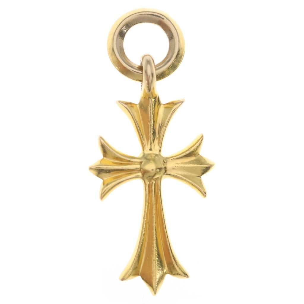 CHROME HEARTS(クロムハーツ) 22K TINY CH CROSS タイニーCHクロス ペンダントトップ ゴールド BCA051