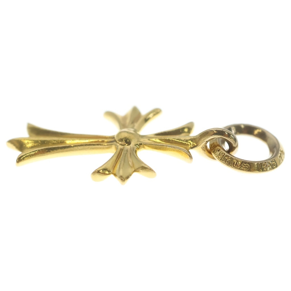 CHROME HEARTS(クロムハーツ) 22K TINY CH CROSS タイニーCHクロス ペンダントトップ ゴールド BCA051