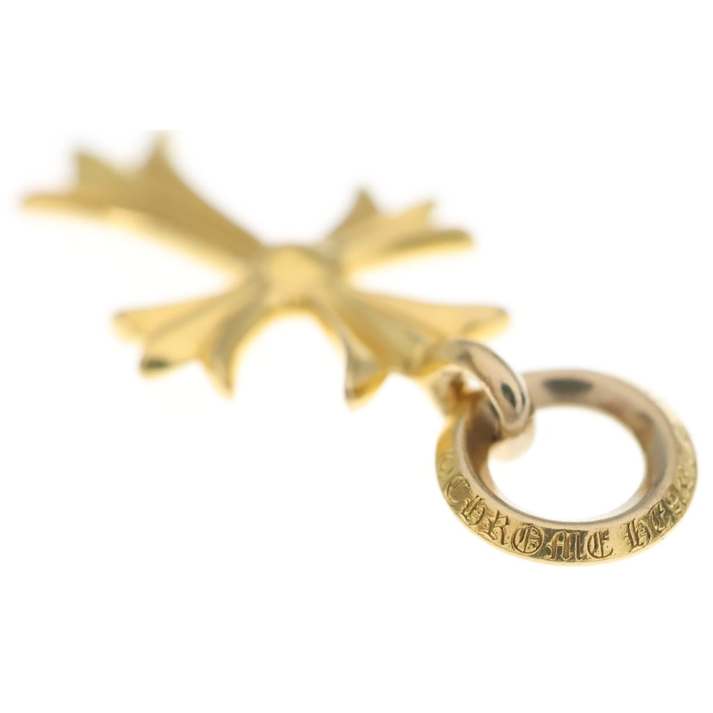 CHROME HEARTS(クロムハーツ) 22K TINY CH CROSS タイニーCHクロス ペンダントトップ ゴールド BCA051