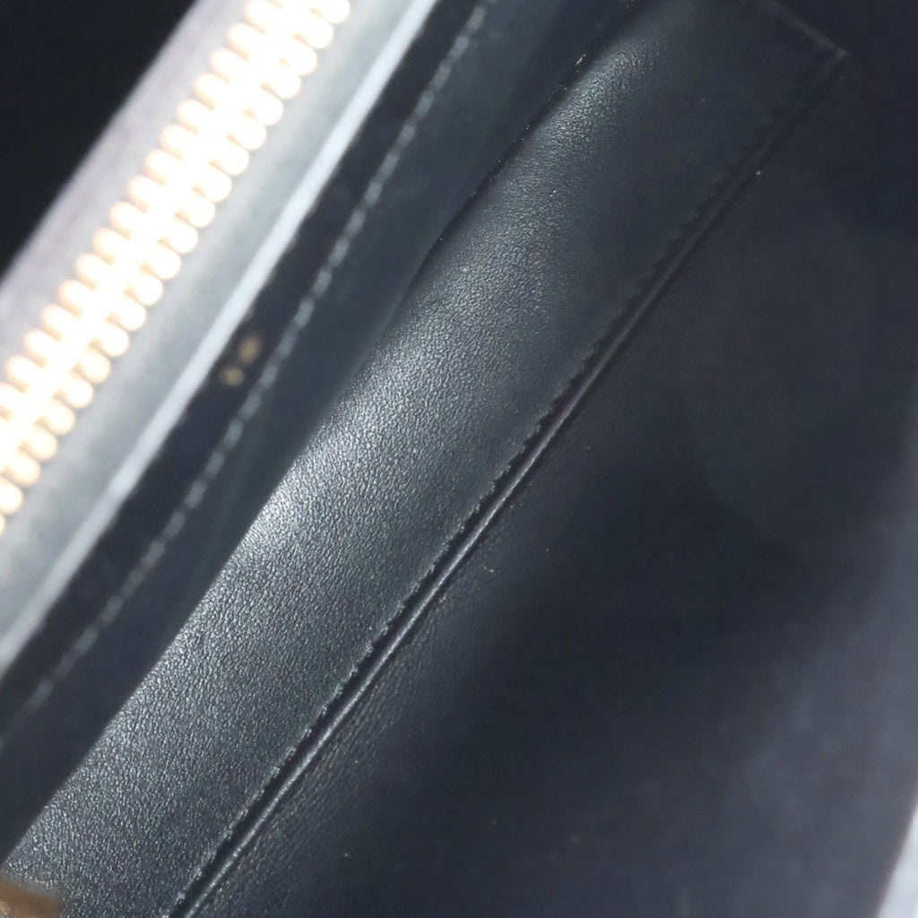 CELINE(セリーヌ) セーズ16 スモール 2WAYハンドバッグ ショルダーバッグ ブラック レザー ゴールド金具 レディース