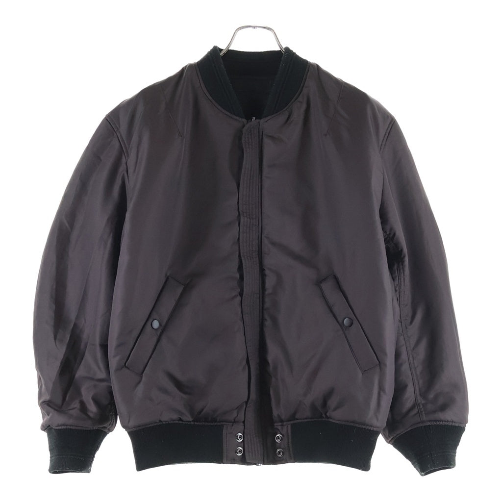 DIESEL(ディーゼル) Reversible Bomber Jacket リバーシブル ジップアップ ボンバージャケット ブラック #44