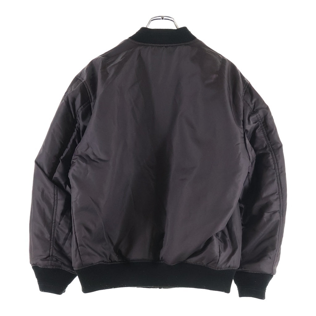 DIESEL(ディーゼル) Reversible Bomber Jacket リバーシブル ジップアップ ボンバージャケット ブラック #44