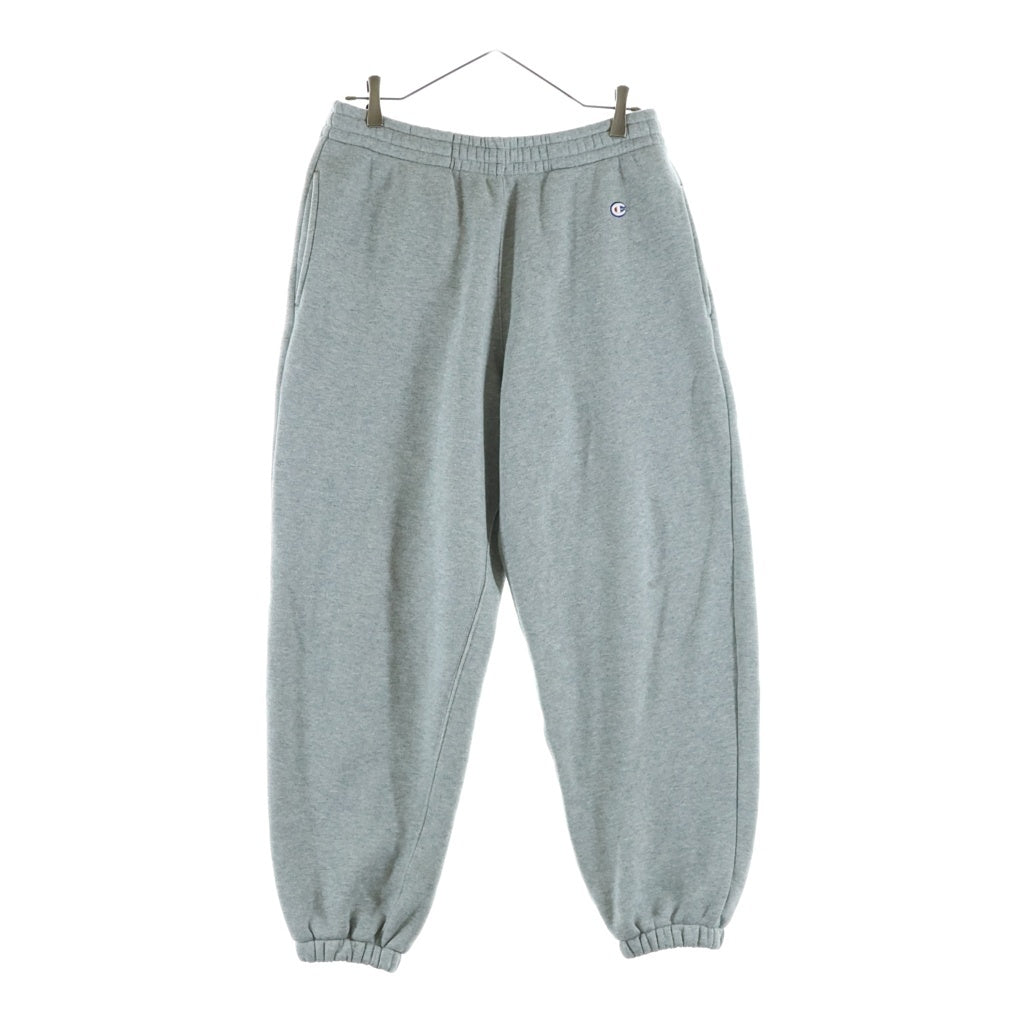 CHAMPION(チャンピオン) SWEAT PANT フロントロゴ刺繍 スウェットパンツ グレー C3-A219