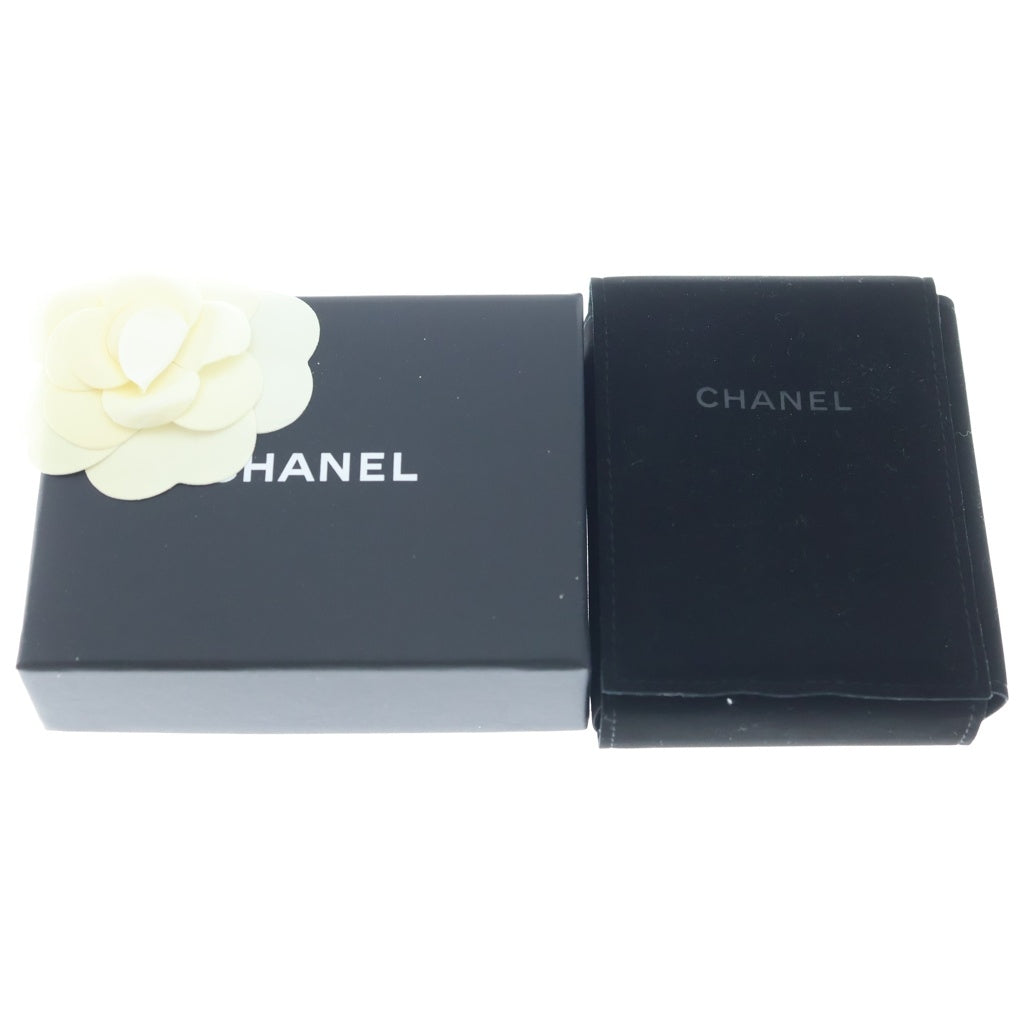 CHANEL(シャネル) ココマーク ラインストーン ピアス ゴールド 18C レディース