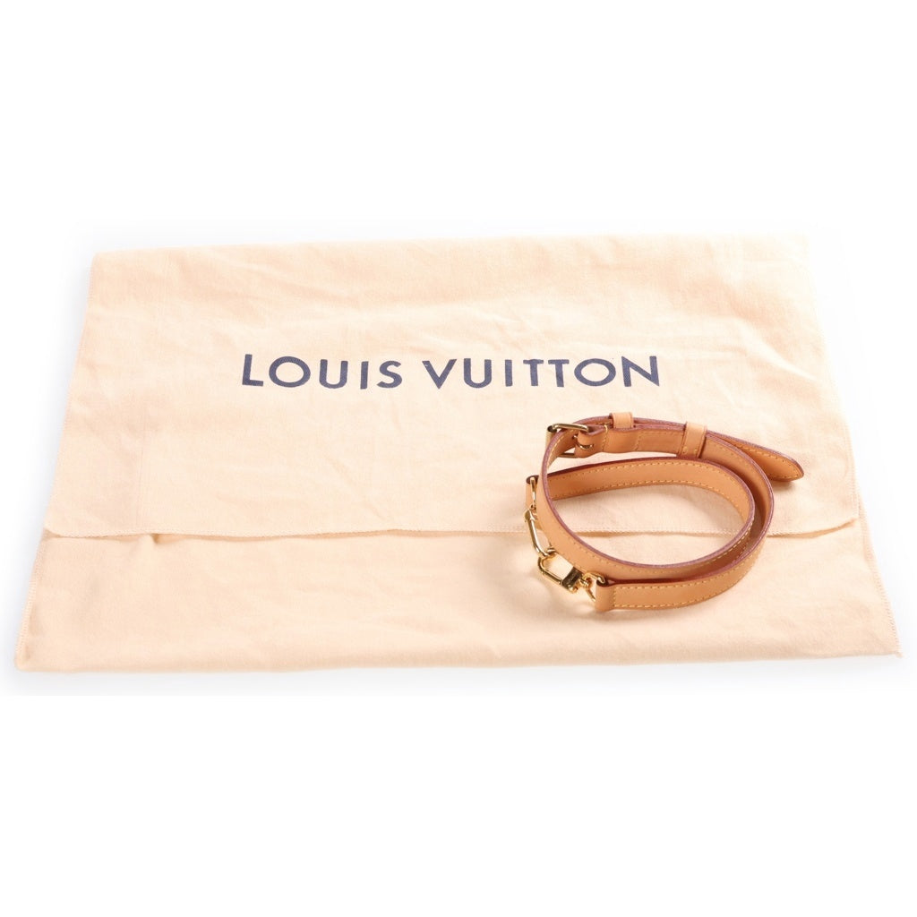 LOUIS VUITTON(ルイヴィトン) モノグラム スピーディ35バンドリエール 2WAYハンドバッグ ショルダーバッグ ブラウン レザー×PVC M46981 ゴールド金具 レディース