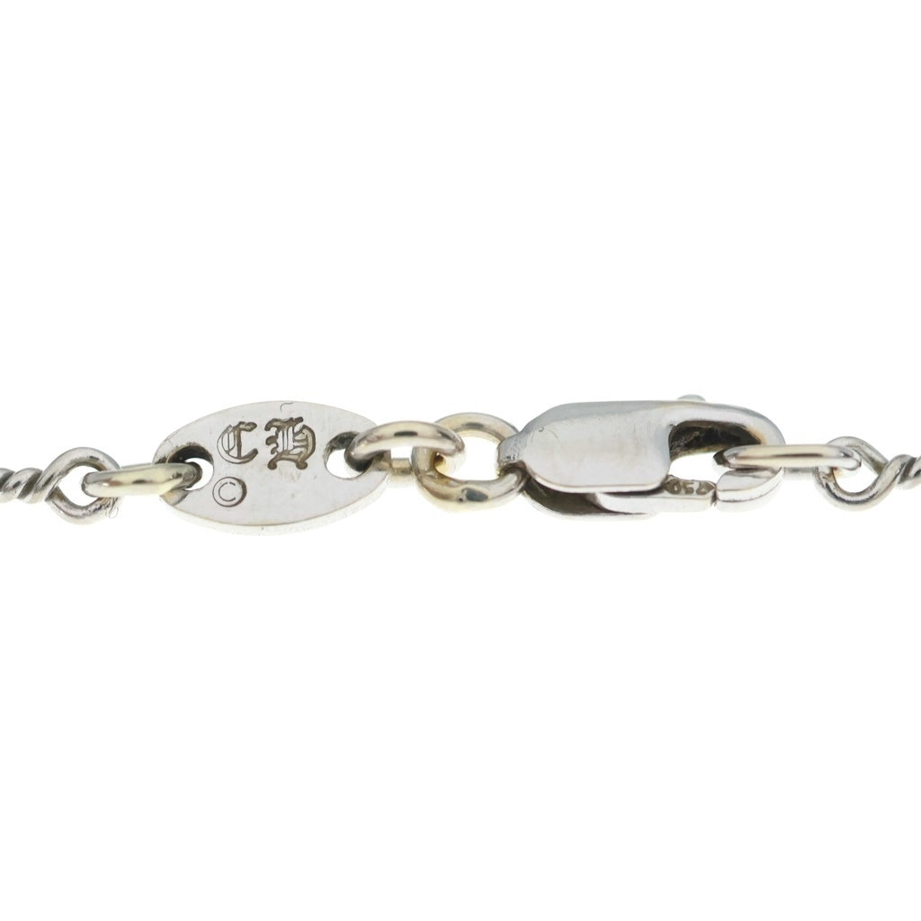 CHROME HEARTS(クロムハーツ) 18KWG NECKCHAIN T16 ツイストチェーンネックレス 16inch ホワイトゴールド BCA001