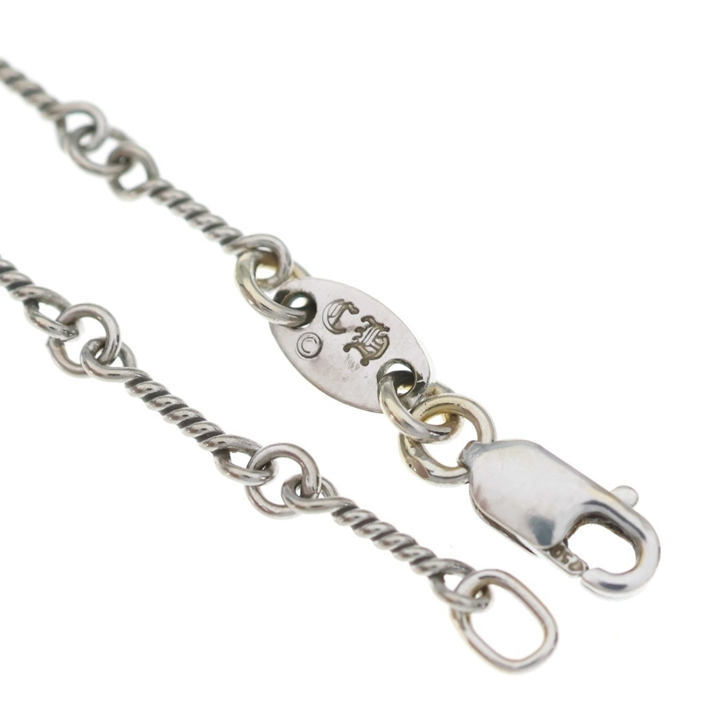 CHROME HEARTS(クロムハーツ) 18KWG NECKCHAIN T16 ツイストチェーンネックレス 16inch ホワイトゴールド BCA001