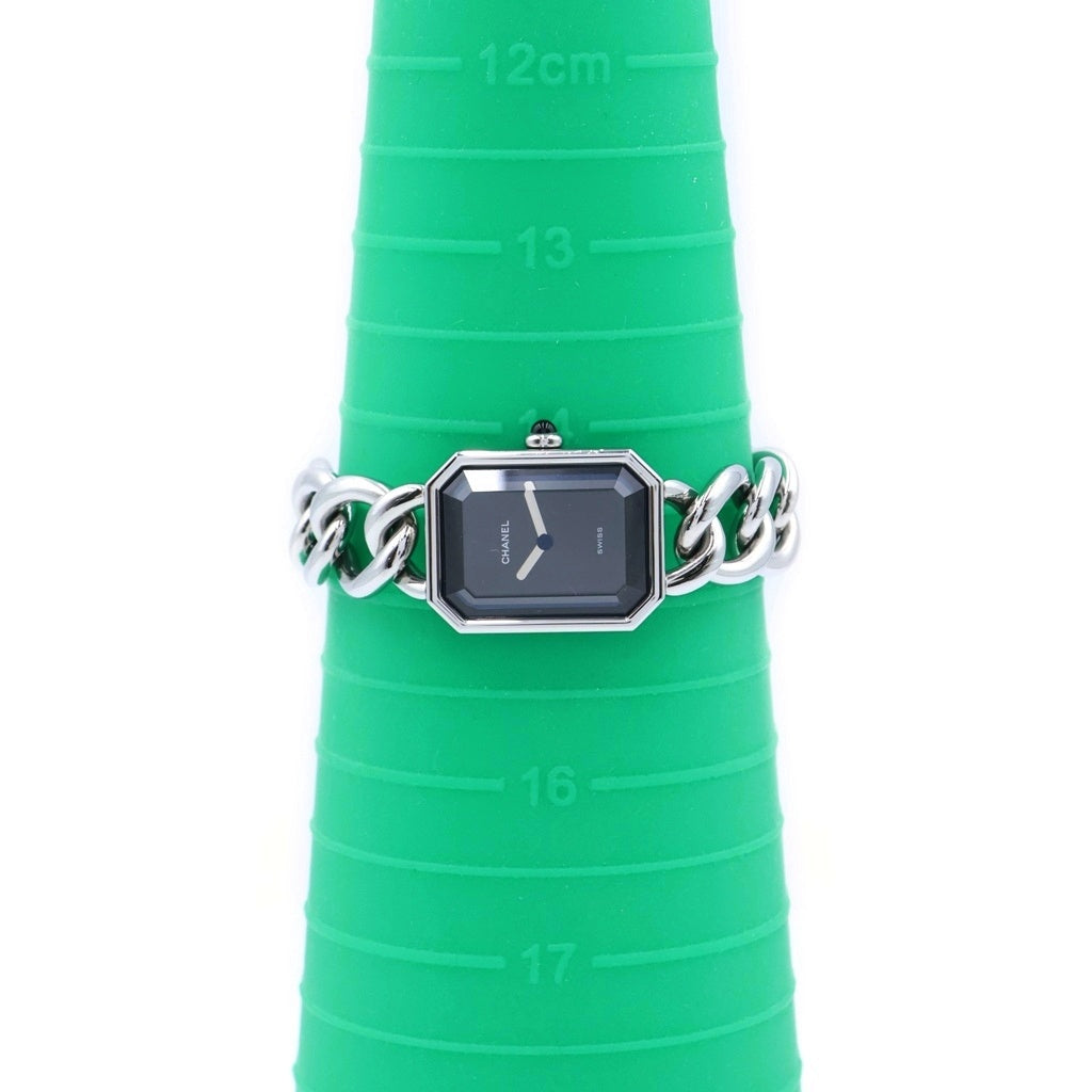 CHANEL(シャネル) プルミエール Lサイズ 黒文字盤 SS/QZ H3248 レディース