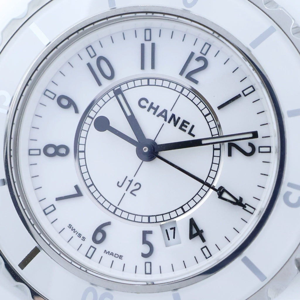 CHANEL(シャネル) J12 白文字盤 ホワイトセラミック SS/QZ H5698