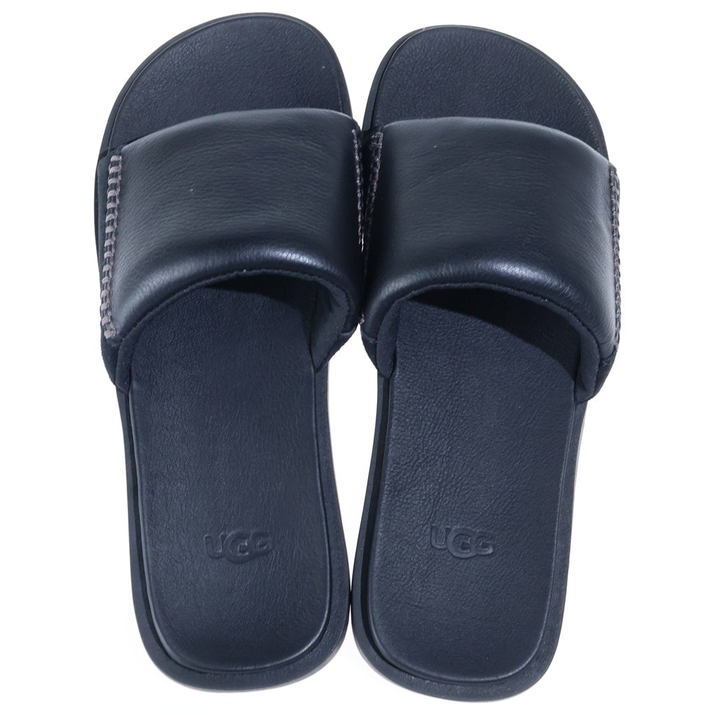 UGG(アグ) レザー サンダル ブラック #27 – WASTE_NOT by BRING