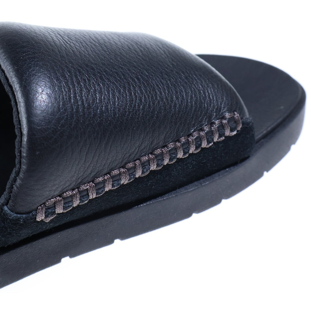 UGG(アグ) レザー サンダル ブラック #27 – WASTE_NOT by BRING