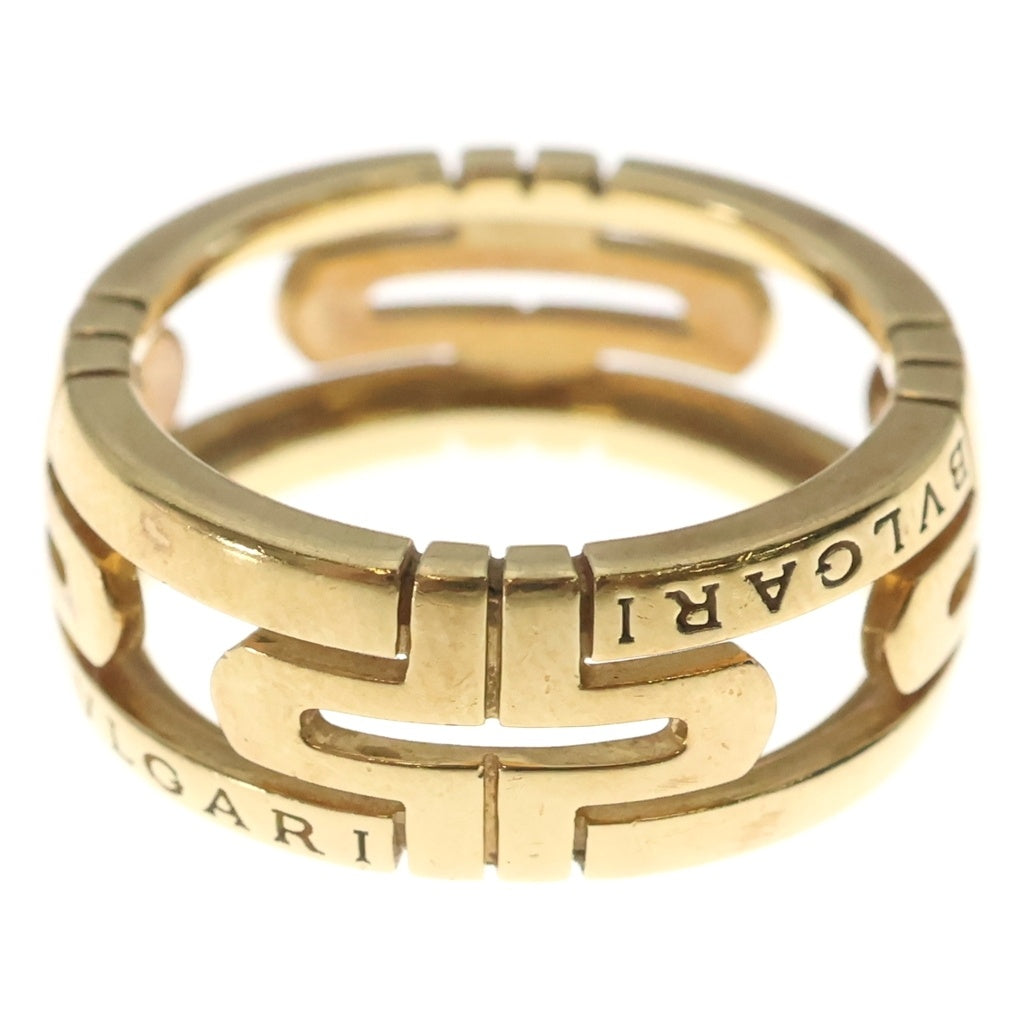 BVLGARI(ブルガリ) パレンテシ オープンワーク リング イエローゴールド #53 750YG レディース