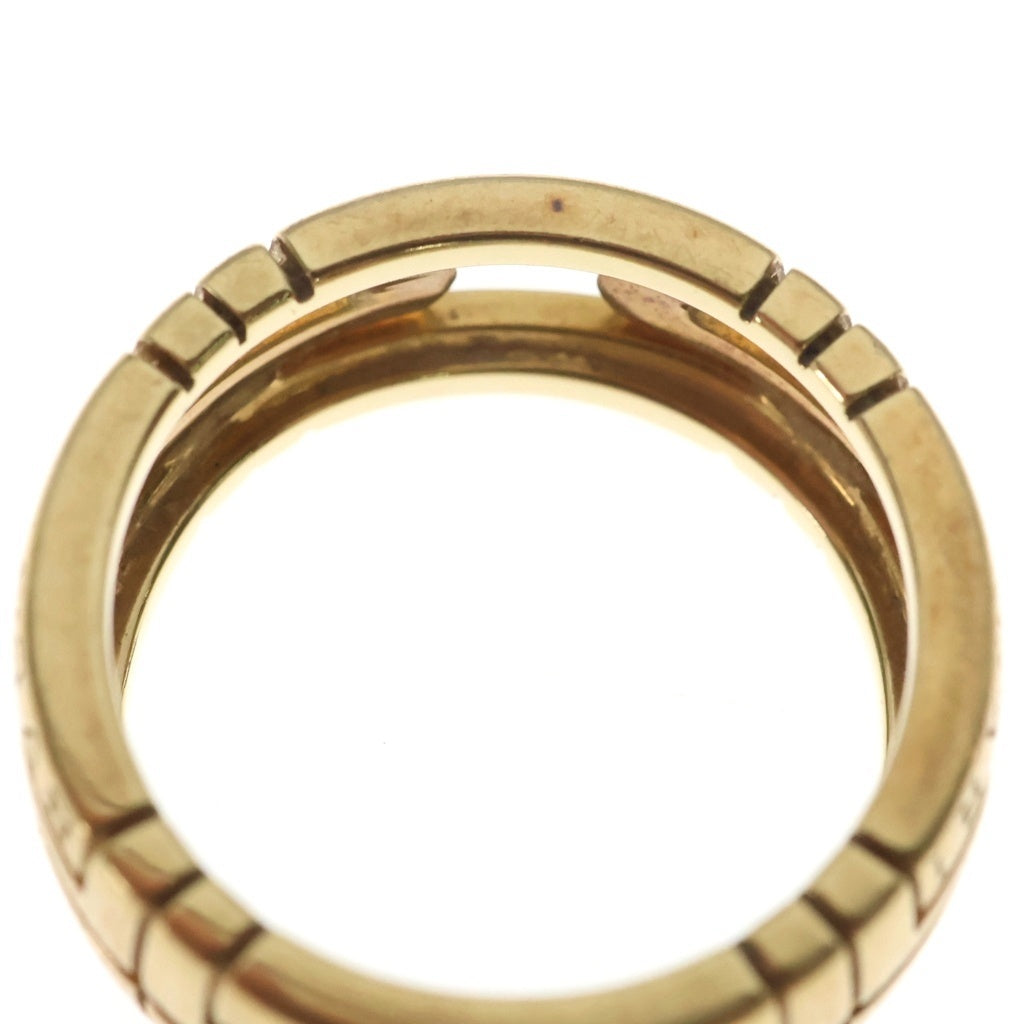 BVLGARI(ブルガリ) パレンテシ オープンワーク リング イエローゴールド #53 750YG レディース