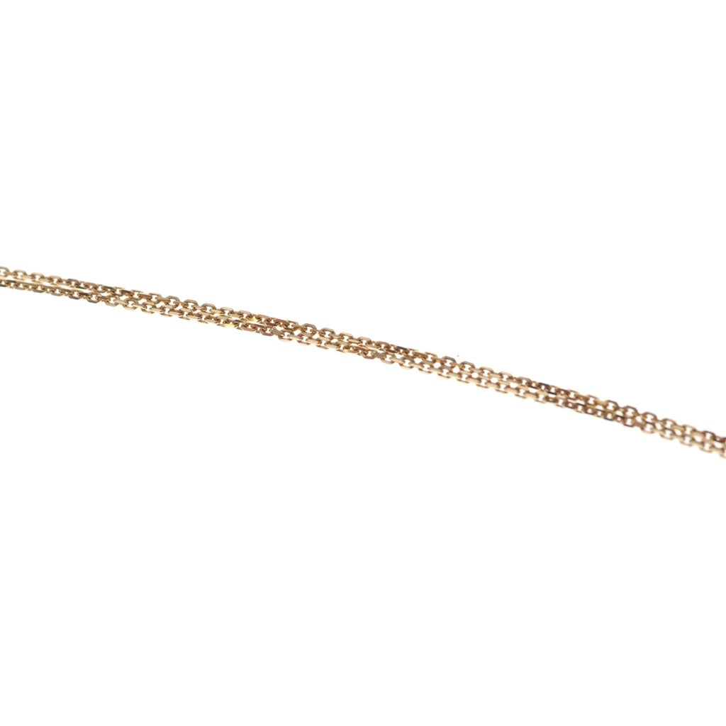 BVLGARI(ブルガリ) ディーヴァドリーム マザーオブパール 1PD ダイヤ ネックレス ペンダント チェーン ピンクゴールド 750PG レディース