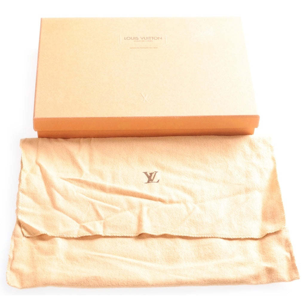 LOUIS VUITTON(ルイヴィトン) モノグラム ポシェット・シテ ショルダーバッグ ブラウン レザー×PVC M51183 ゴールド金具 レディース