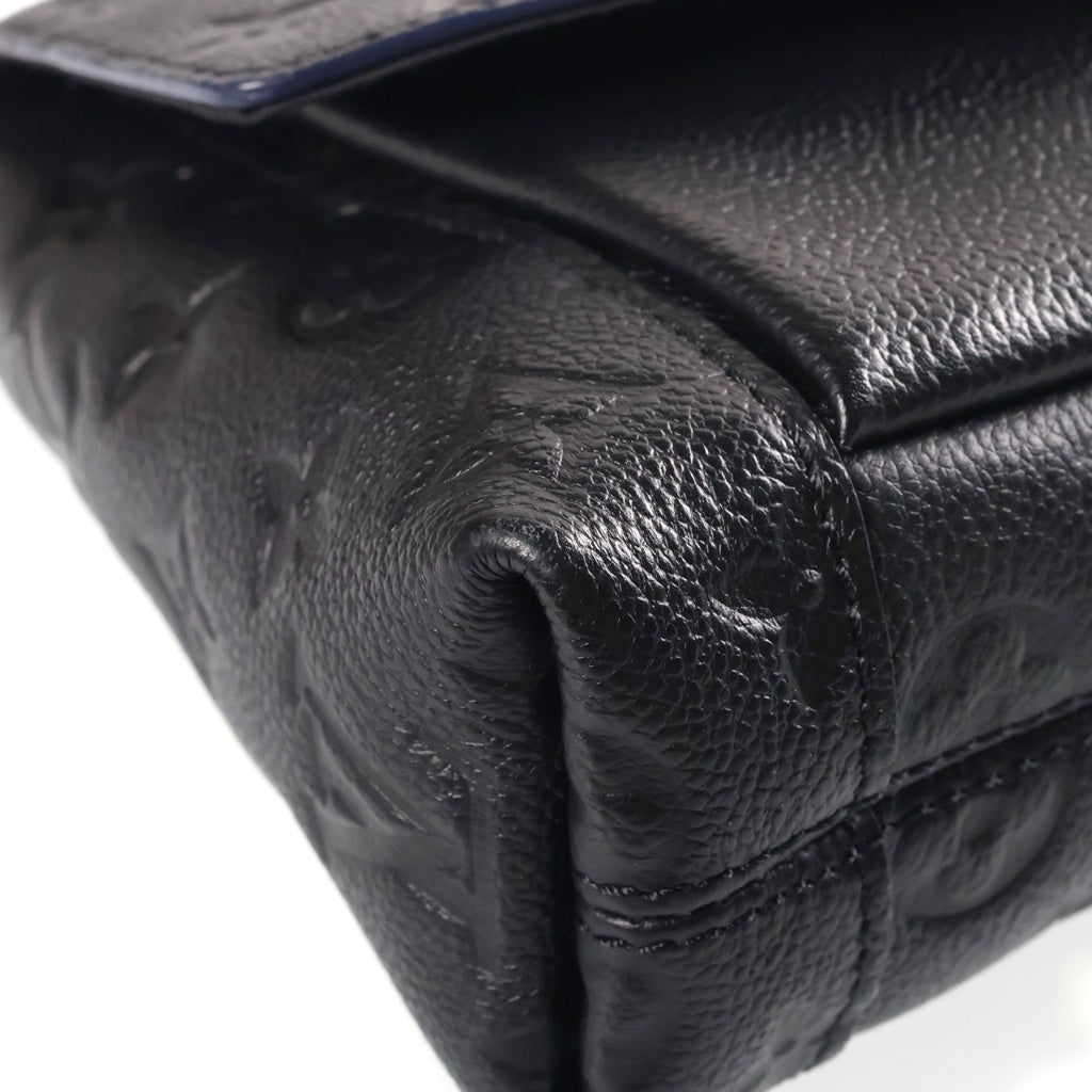 LOUIS VUITTON(ルイヴィトン) モノグラム アンプラント ブランシュBB ショルダーバッグ ブラック レザー M43624 ゴールド金具 レディース