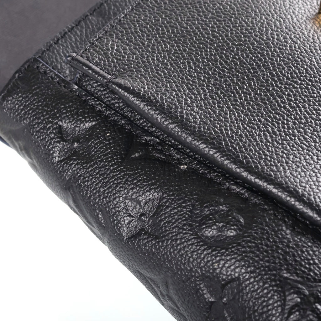 LOUIS VUITTON(ルイヴィトン) モノグラム アンプラント ブランシュBB ショルダーバッグ ブラック レザー M43624 ゴールド金具 レディース