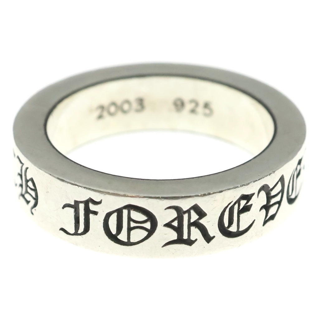 CHROME HEARTS(クロムハーツ) 6mm SPACER FOREVER 6mmスペーサーリング フォーエバーシルバー BCA337