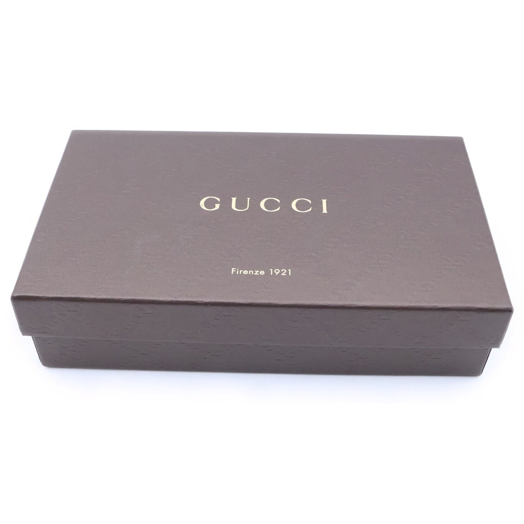 GUCCI(グッチ) GGスプリーム オフィディア 長財布 ロングウォレット カードケース ブラウン レザー 523154 ゴールド金具 レディース