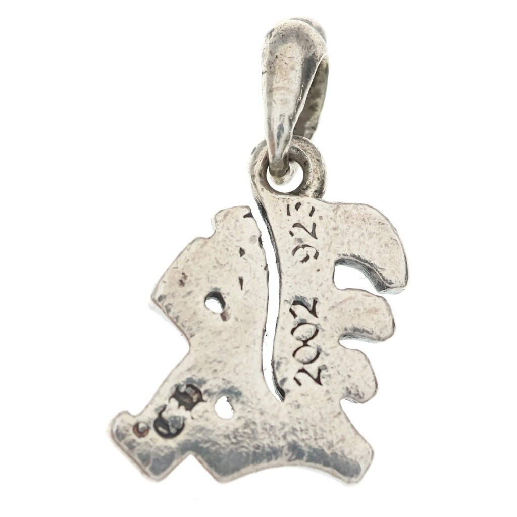 CHROME HEARTS(クロムハーツ) ALPHABET CHARM K アルファベットチャーム イニシャル ペンダントトップ シルバー BCA205