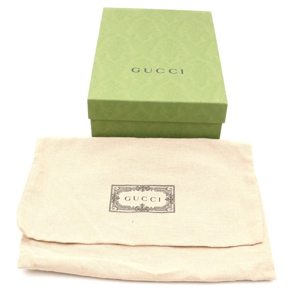 GUCCI(グッチ) GGスプリーム ホースビット1955 ミニ ショルダーバッグ PVCレザー ベージュ/ブラウン 699296 レディース