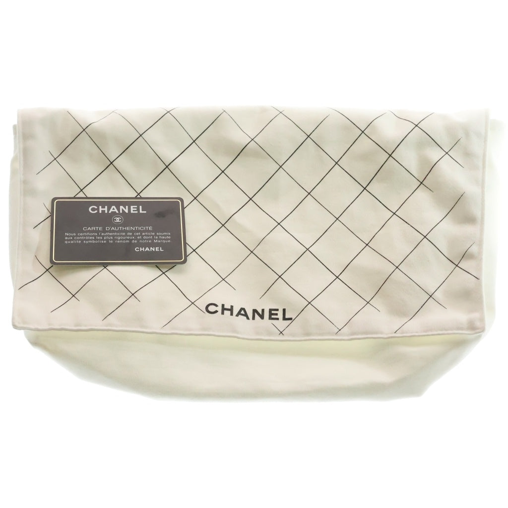 CHANEL(シャネル) マトラッセ23 ココマーク Wフラップ Wチェーン ショルダーバック シルバー金具 キャビアスキン レディース
