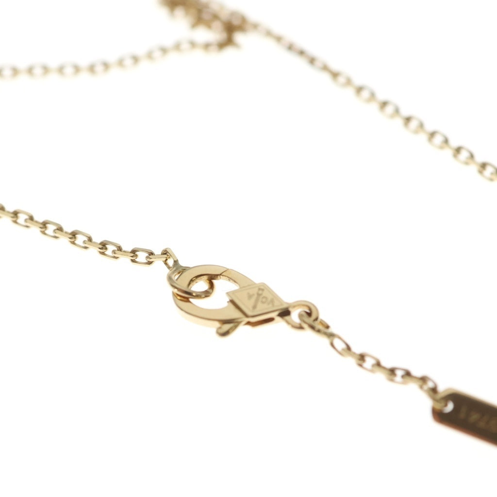 Van Cleef & Arpels(ヴァンクリーフアンドアーペル) ヴィンテージアルハンブラ ギヨシェ ネックレス イエローゴールド Au750YG VCARP4KL00 レディース