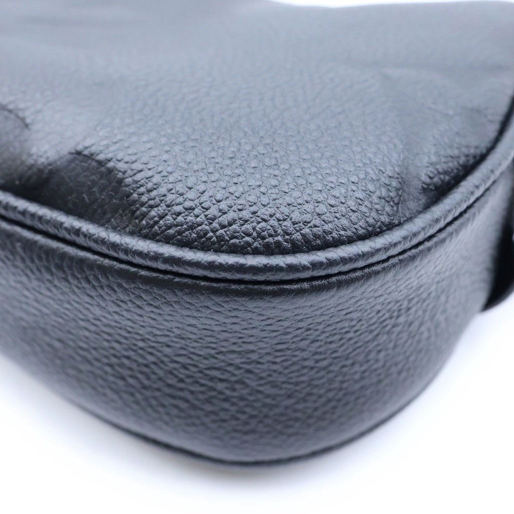 LOUIS VUITTON(ルイヴィトン) ミニムーン ハンドバック モノグラム アンプラント レザー ブラック M82391 レディース