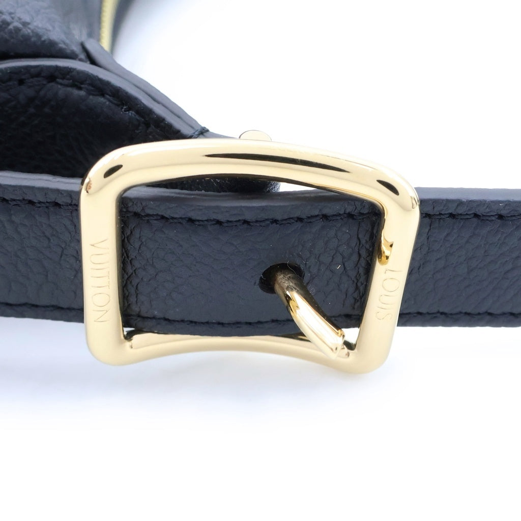 LOUIS VUITTON(ルイヴィトン) ミニムーン ハンドバック モノグラム アンプラント レザー ブラック M82391 レディース