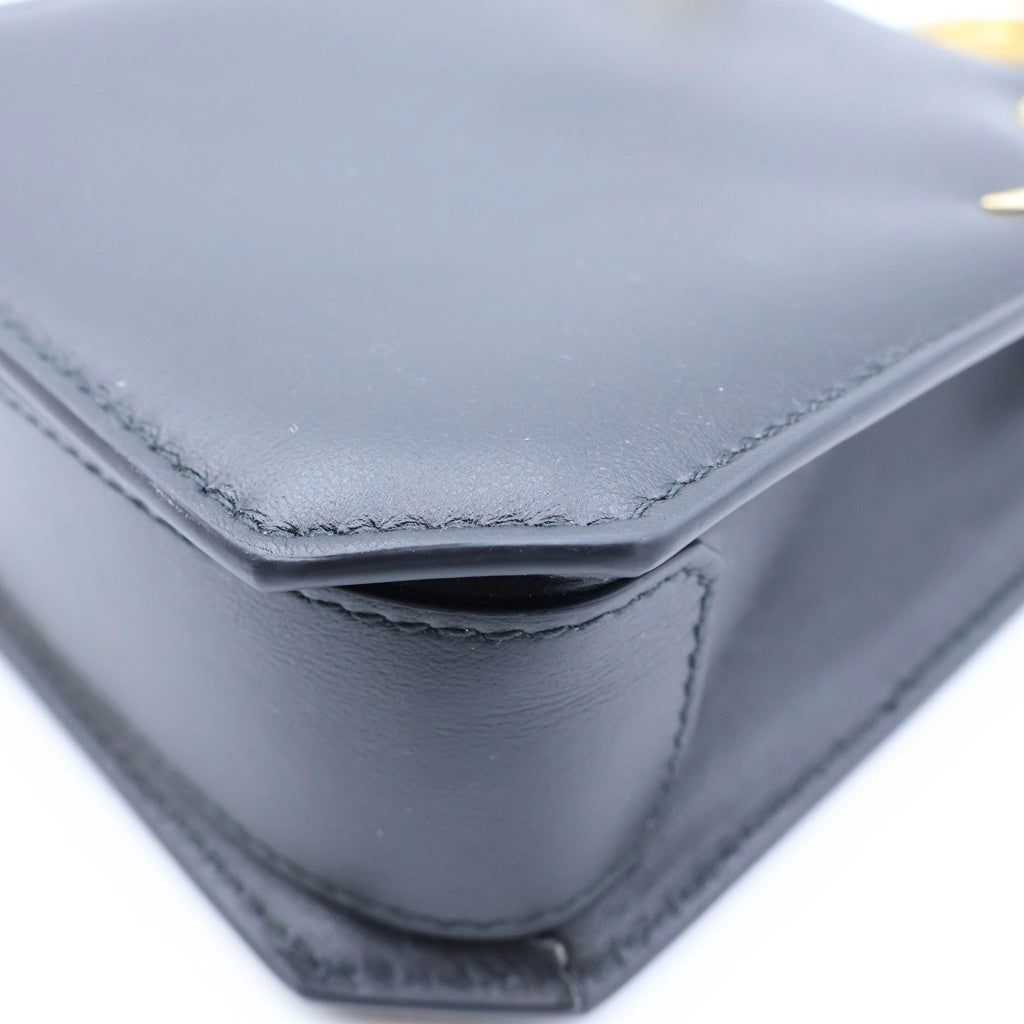 BVLGARI(ブルガリ) セルペンティーヌ トートバック 2wayショルダー レザー ブラック 292110 レディース