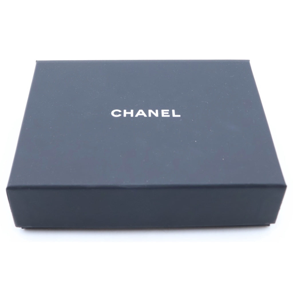 CHANEL(シャネル) マトラッセ 三つ折り財布 コンパクトウォレット コインケース ブラック キャビアスキン AP0230 ゴールド金具 レディース