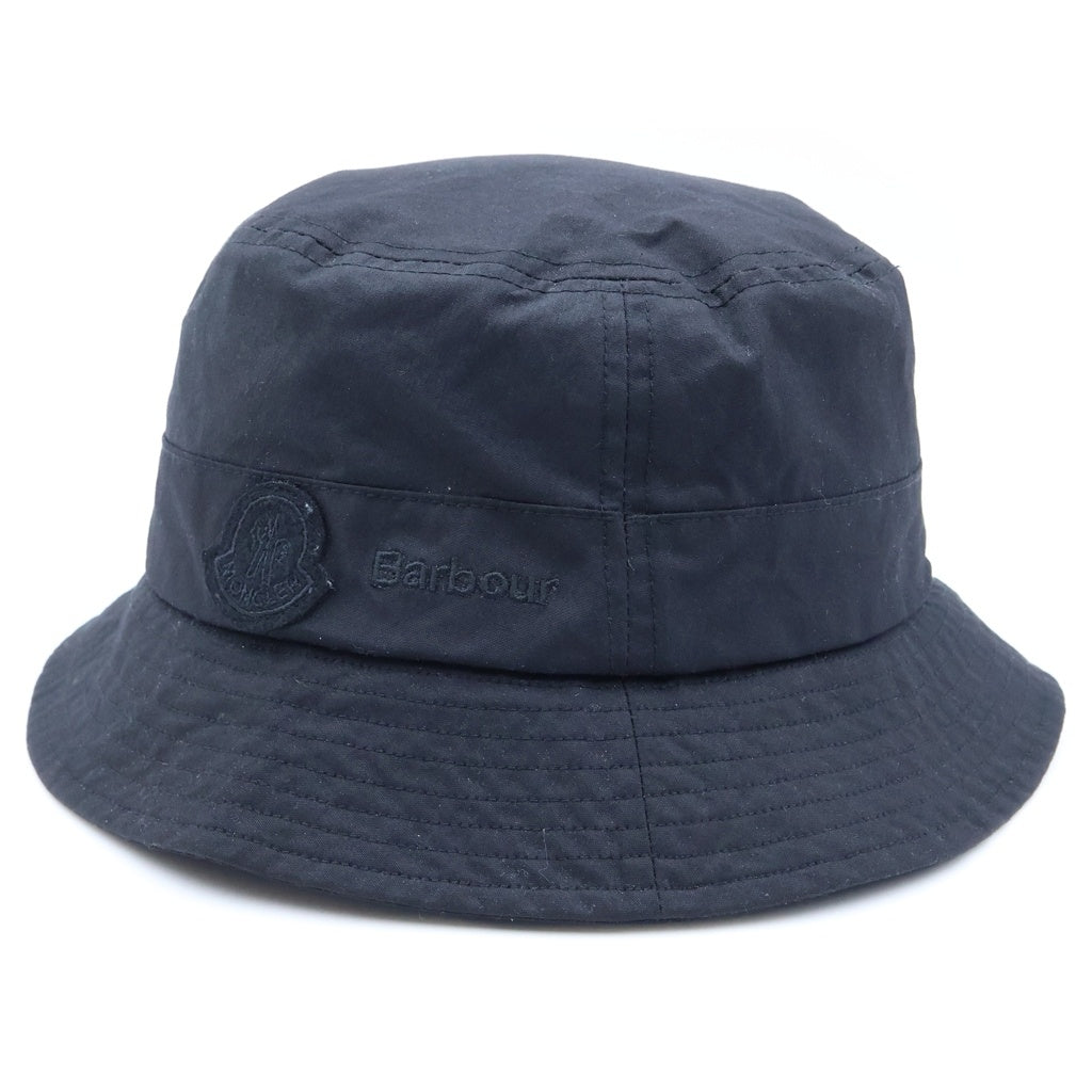 MONCLER(モンクレール) ×Barbour バケット ハット 帽子 ブラック H20923800022 M2146