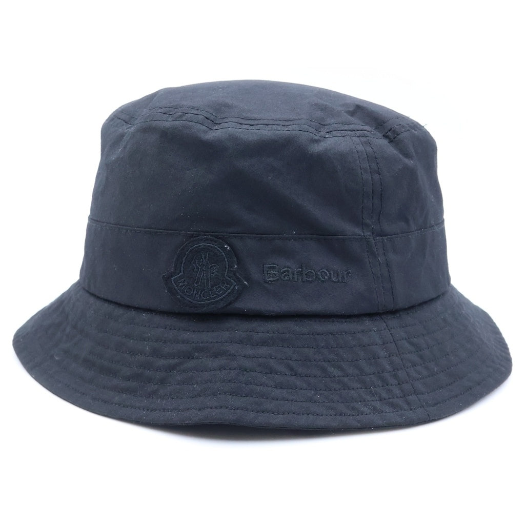 MONCLER(モンクレール) ×Barbour バケット ハット 帽子 ブラック H20923800022 M2146