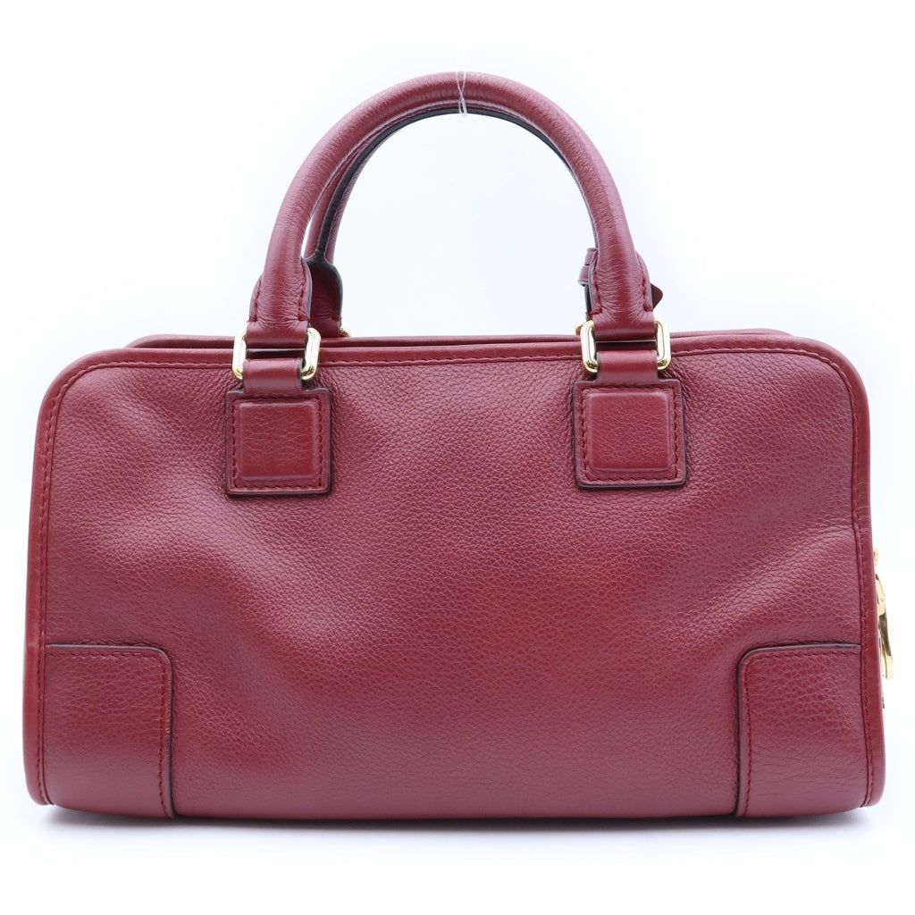 LOEWE(ロエベ) アマソナ28 YEAR OF THE DRAGON イヤー オブ ザ ドラゴン ハンドバック レザー ボルドー レディース