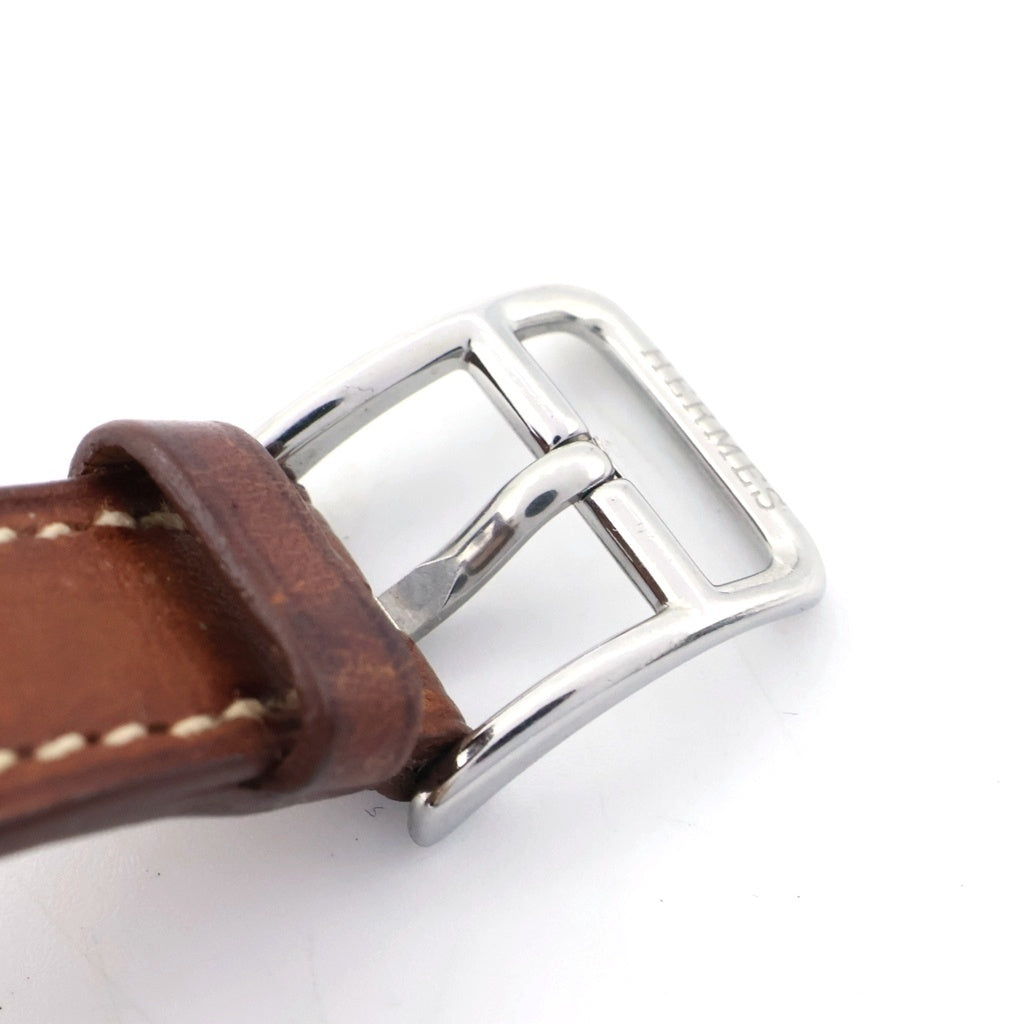 HERMES(エルメス) ケープコッド SS/QZ ステンレススチール クォーツ 革ベルト 白文字盤 CC1.210 レディース