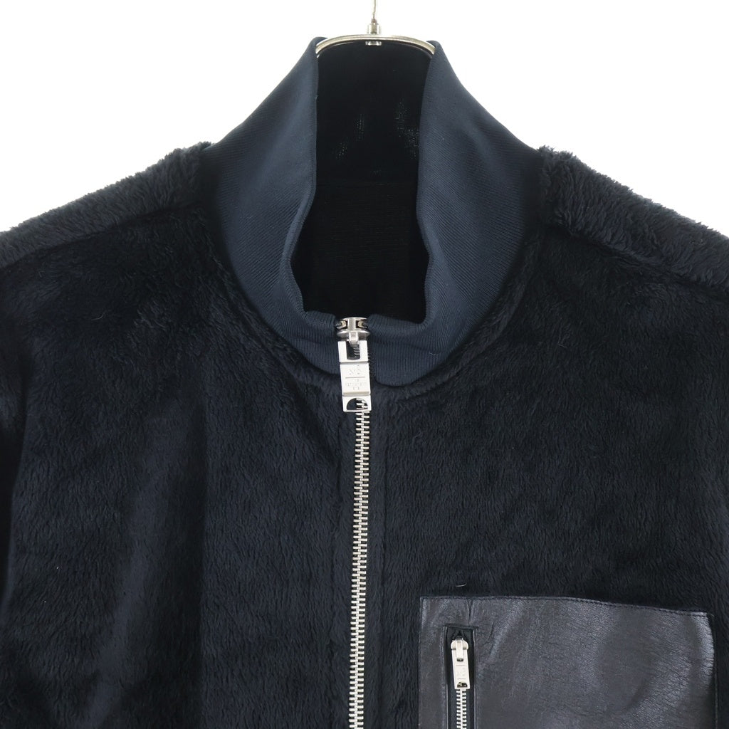 NO BRAND(ノーブランド) THE TOKYO(ザトウキョウ) POLARTEC×Aerogel Fabric Docking Blouson ポーラーテック エアロゲル ドッキングブルゾン ジャケット ブラック 263650002