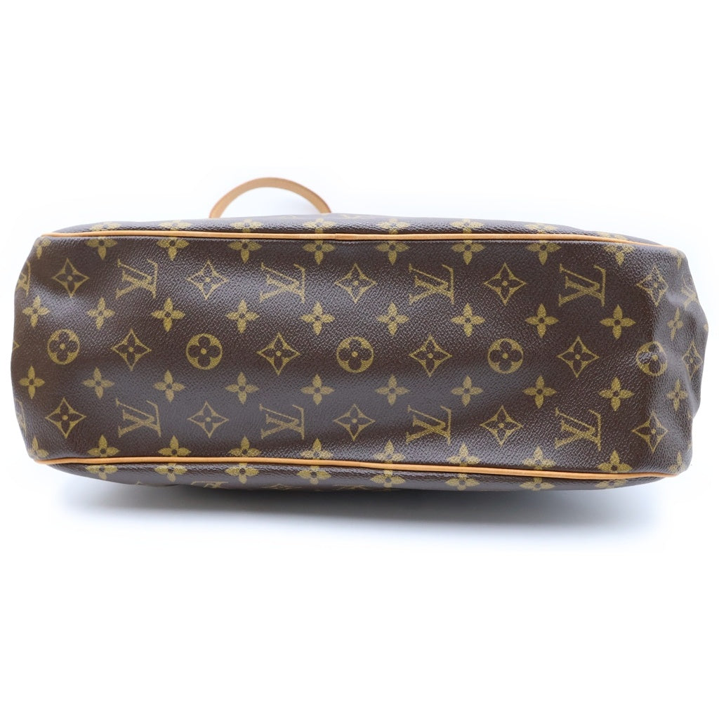 LOUIS VUITTON(ルイヴィトン) モノグラム バティニョール オリゾンタル PVC レザー ショルダー トートバッグ ブラウン M51154 レディース
