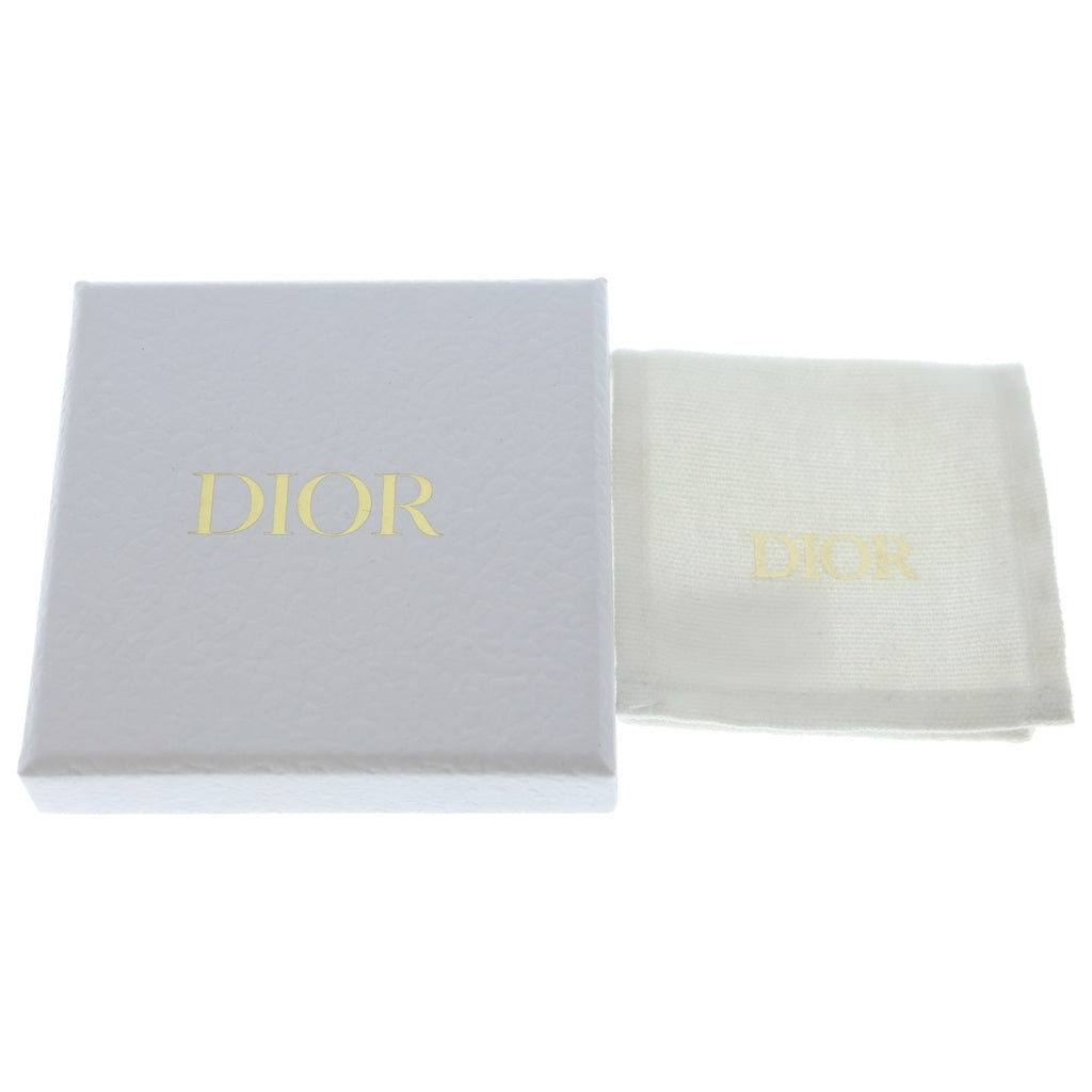 DIOR(ディオール) トライバル ロゴラインストーン パールピアス ゴールド E1411TRICY_D301 レディース
