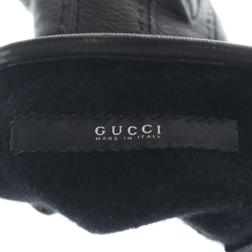 GUCCI(グッチ) ■グローブ GG金具 レザー #8・1/2