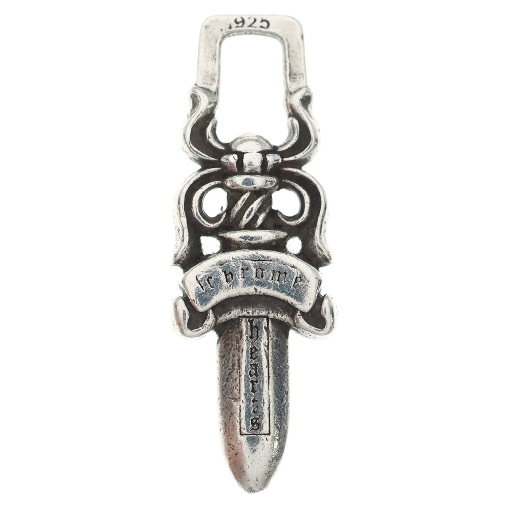 CHROME HEARTS(クロムハーツ) #5DAGGER ZIP1 #5ダガーチャーム ペンダントトップ ネックレストップ シルバー