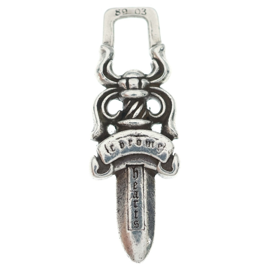 CHROME HEARTS(クロムハーツ) #5DAGGER ZIP1 #5ダガーチャーム ペンダントトップ ネックレストップ シルバー